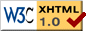 XHTML 1.0 v&aacute;lido.
